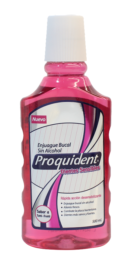 Enjuague Bucal Proquident Dientes Sensibles x500ml