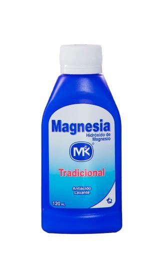 Leche de Magnesia Sus. Oral Fco. x120ml. MK Hidróxido de Magnesio