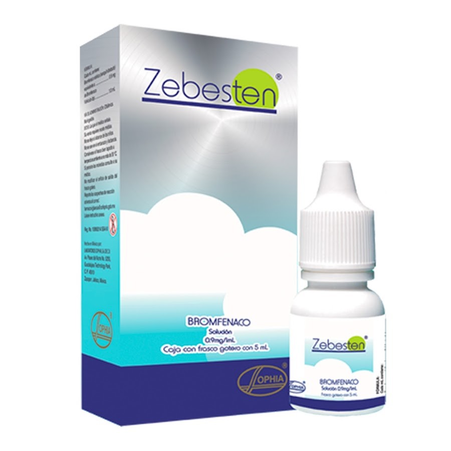 Zebesten Frasco x 5ml Bromfenaco