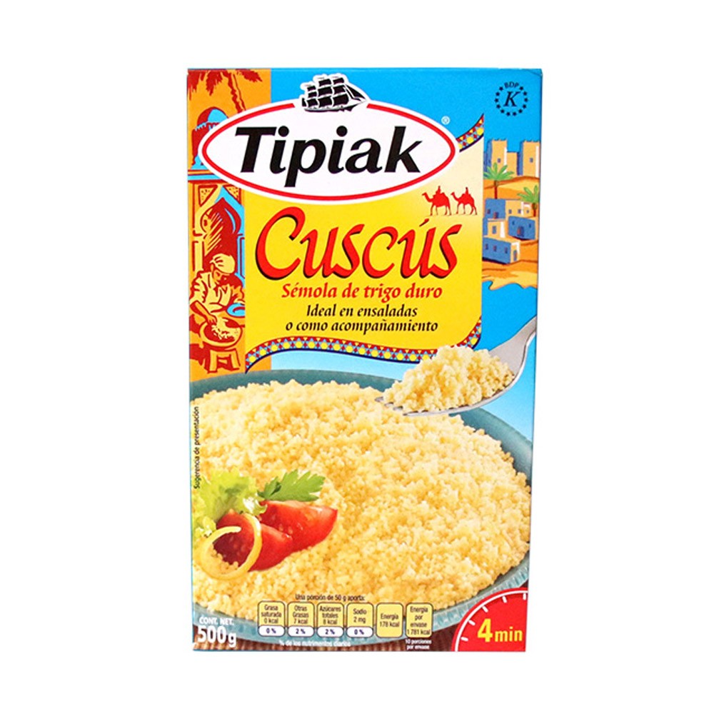 COUSCOUS ORIGINAL  TIPIAK x 500GR