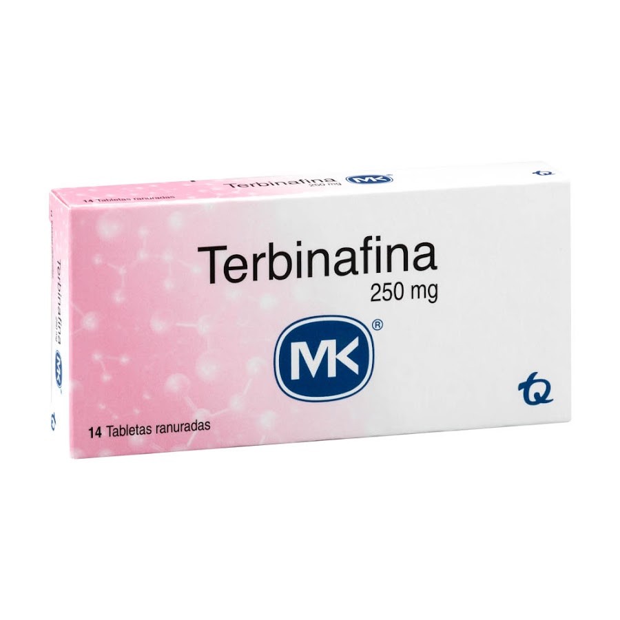 Terbinafina MK 250mg Tableta Caja x14Tab.
