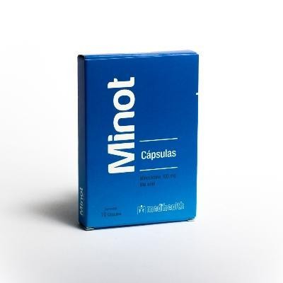 Minot 100Mg Cápsulas Caja X10Cap Roemmers Minociclina