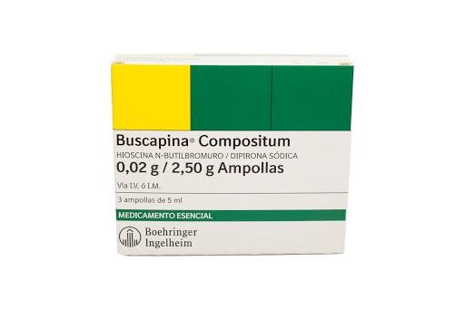 Buscapina Compositum Caja X3Amp. Boe Hioscina N-Butilbromuro Dipirona