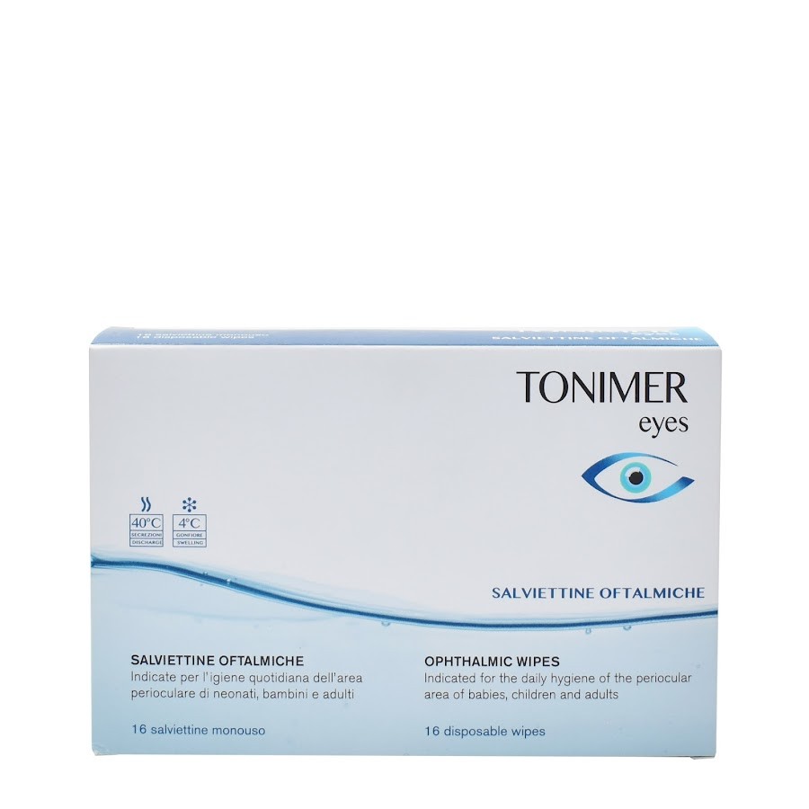 Tonimer Eyes Toallitas Oftálmicas x16 Sobres