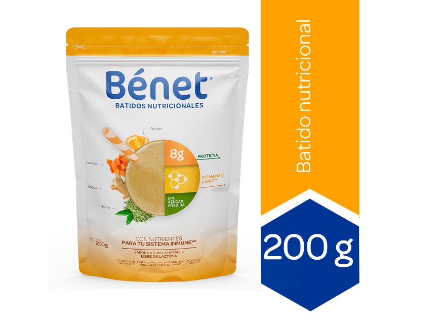 Batido Nutricional Benet Inmunidad x 200Gr