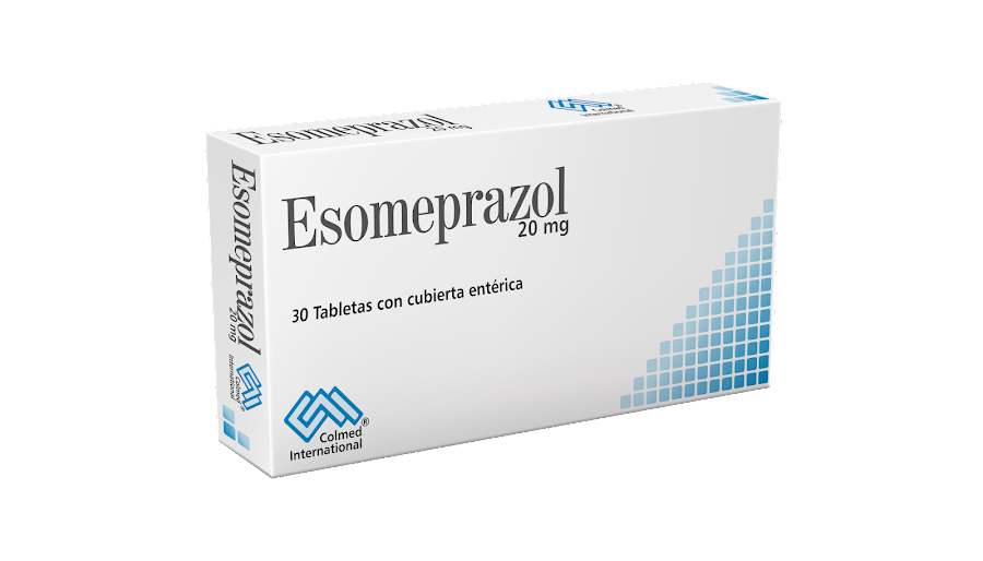 Esomeprazol 20Mg Caja X 30 Tabletas Colmed