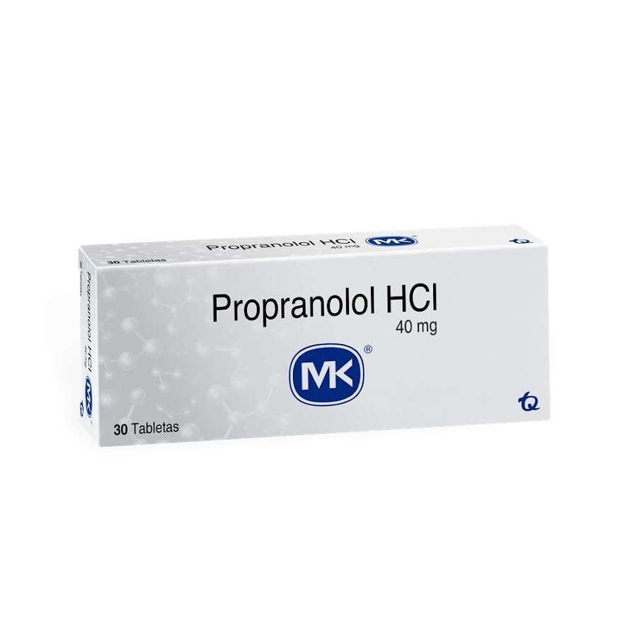 Propranolol HCI 40Mg MK Caja x 30Tab