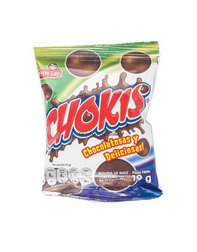 Maíz CHOKIS con Cubierta de Chocolate x19G.