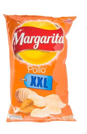 Pasabocas MARGARITA Papas Fritas Pollo XXL x250G.