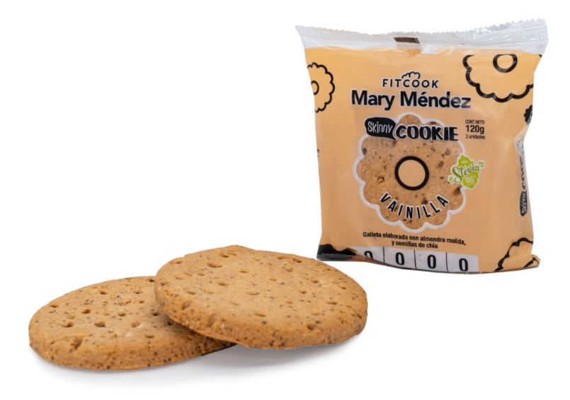 Galletas de Vainilla Fitcook Mary Mendez x 2Und