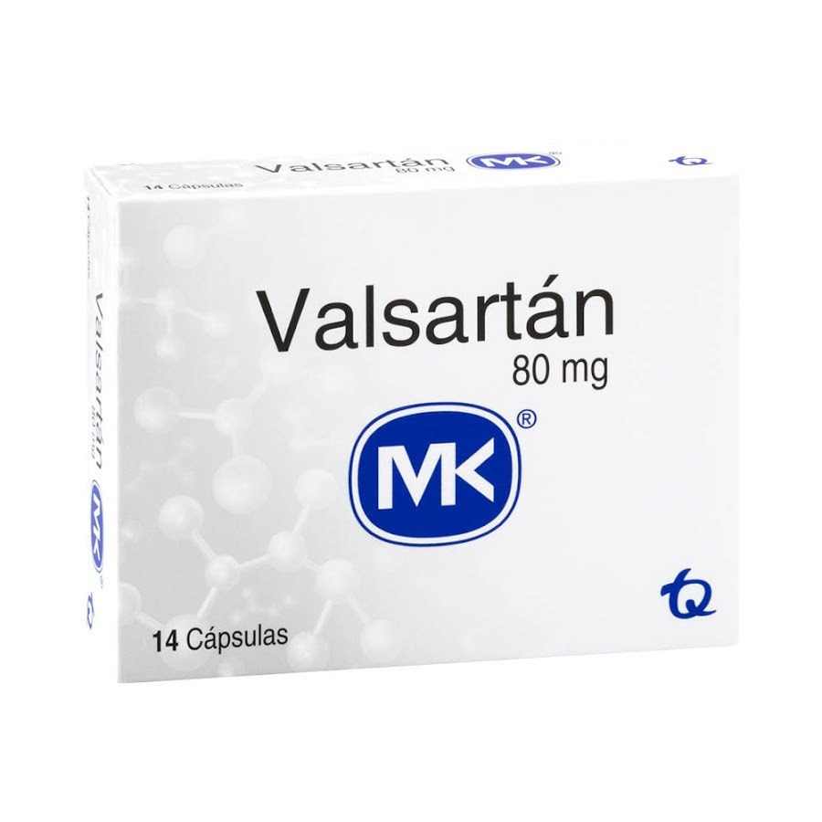 VALSARTÁN MK 80MG CÁP CAJA X14CÁP.