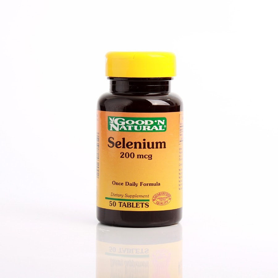 SELENIUM 200MCG GOOD´N NATURAL CÁPSULAS FRASCO X50CAP.