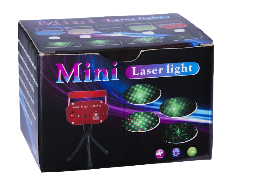 $ Laser Navideño Para  Interior X 1Und Nav18,