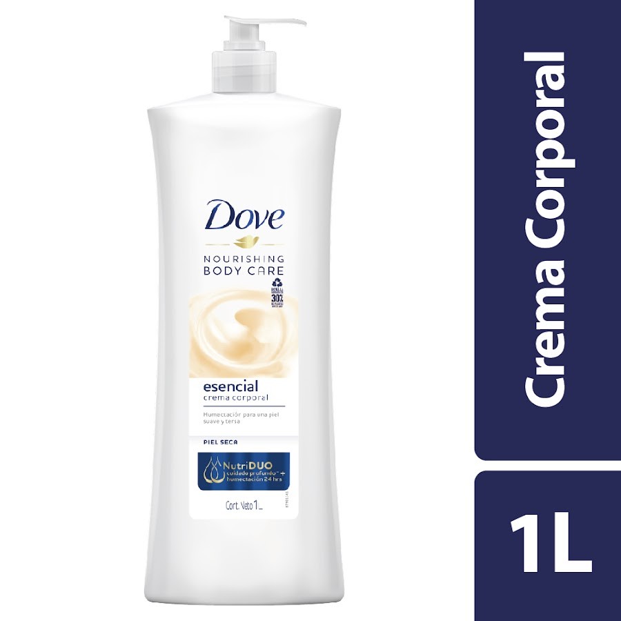 Crema DOVE Corporal Nutrición Esencial Deep Care Complex Seca x1Lt