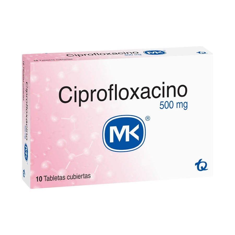 Ciprofloxacina MK 500mg x 10 tabletas Tecnoquimicas