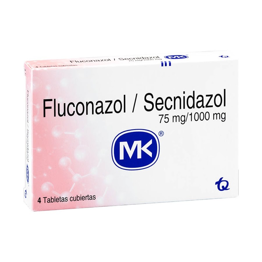 Fluconazol 75MG+Secnidazol 1G Mk Caja  x4Tabletas