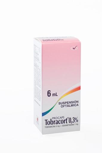 Tobracort 0.03% Sus.Oft.Frasco x6Ml. Procaps Tobramicina Dexametasona