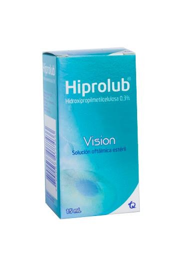 Hiprolub 0.3% Sol Oft. Frasco x15ml. MK Hidroxipropilmetilcelulosa