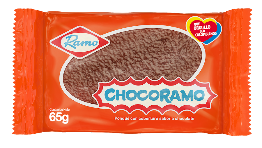 Fracción Ponqué RAMO Chocoramo x65g