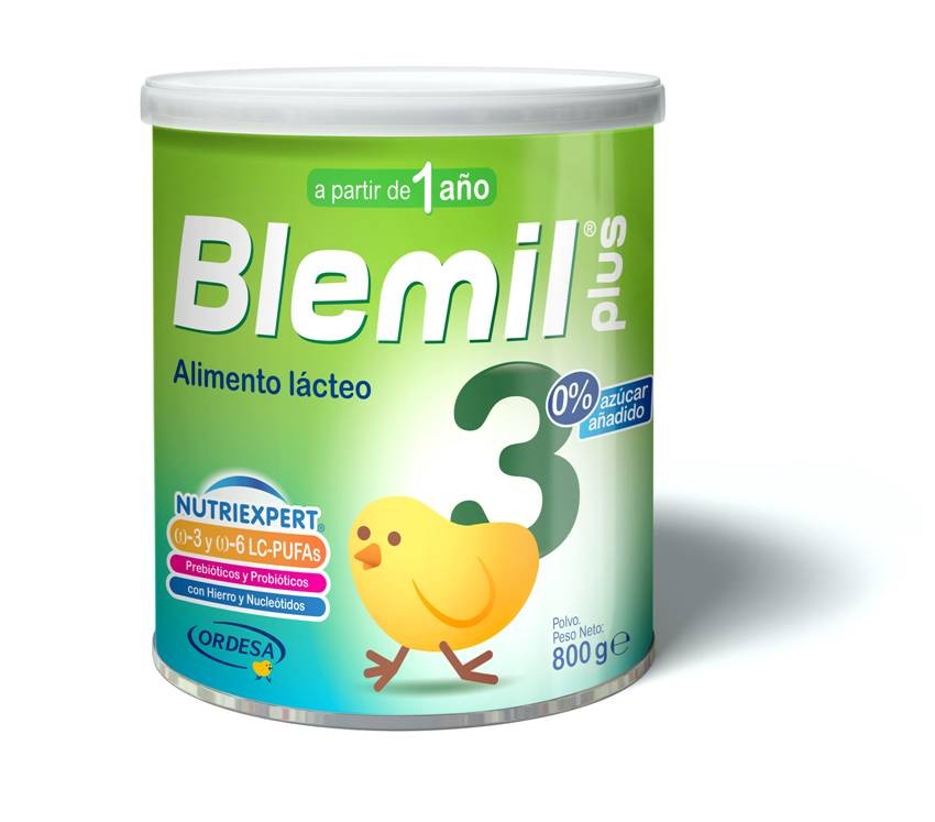 Formula de Crecimiento Lácteo Blemil Plus 3 Nutriexpert 1 Año Lata x 800Gr