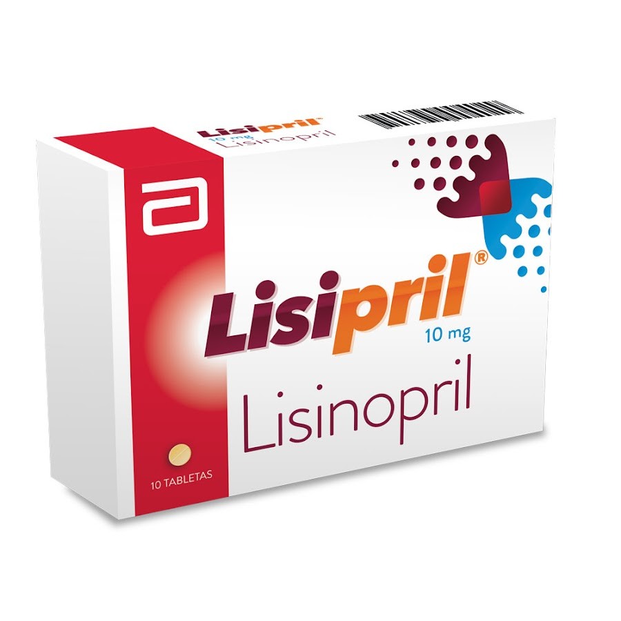 Lisipril 10mg Tableta Caja x10tab. LAFRANCOL Lisinopril