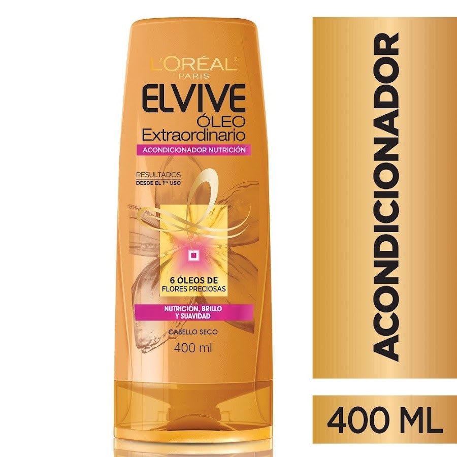 Acondicionador L´OREAL ELVIVE oleo extraordinario nutrición x400ml