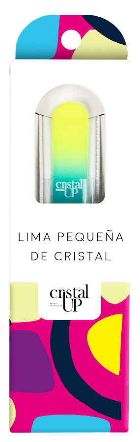 Lima de Cristal Pequeña Cristalup Color Sorpresa x1und
