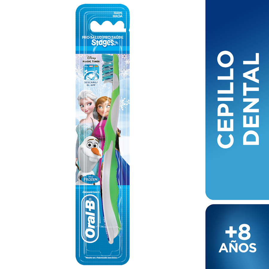 Cepillo Dental ORAL-B Stages Pro-Salud Suave 8+ Años x1Und