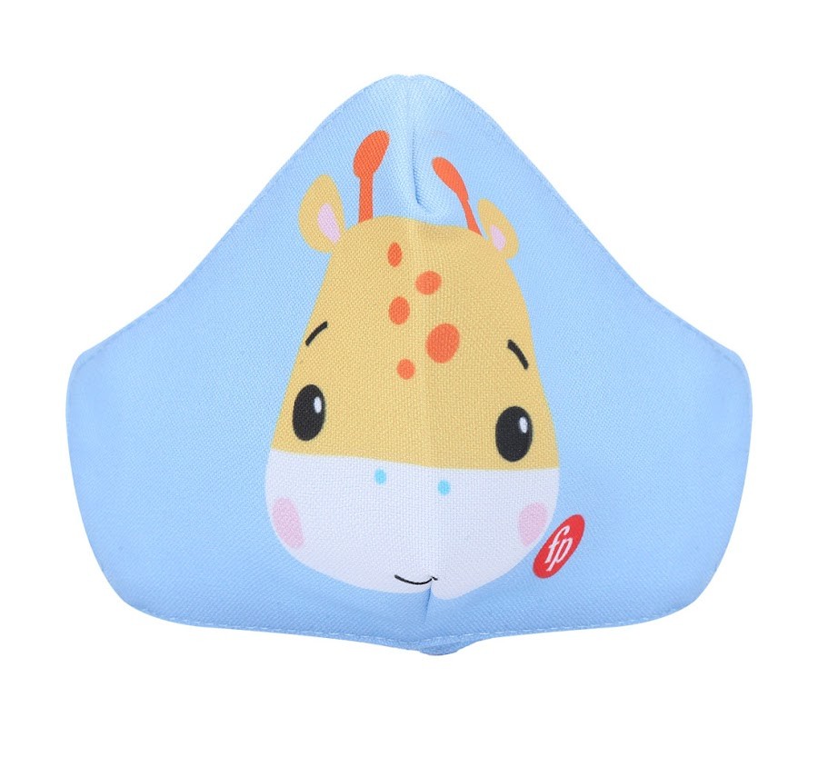 Tapabocas Fisher Price Niños Jirafa x 1Und