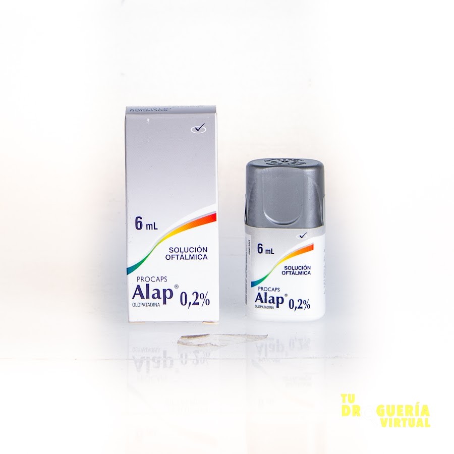 Alap Solución Ofltálmica Frasco x 6ml Olopatadina Clorhidrato