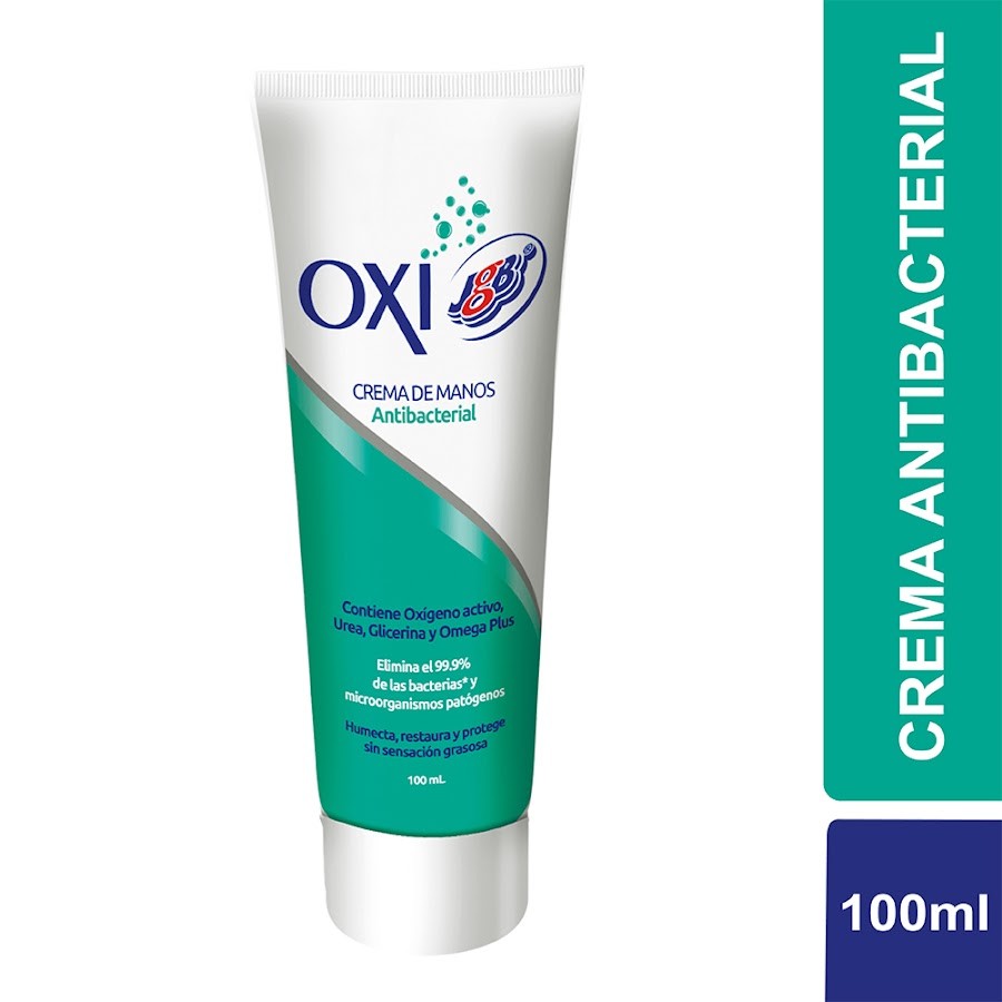 Crema Antibacterial De Manos Oxi Jgb x 100ml