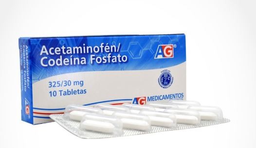 ACETAMINOFÉN/CODEÍNA AG 325/30MG TABLETAS CAJA X10TAB.