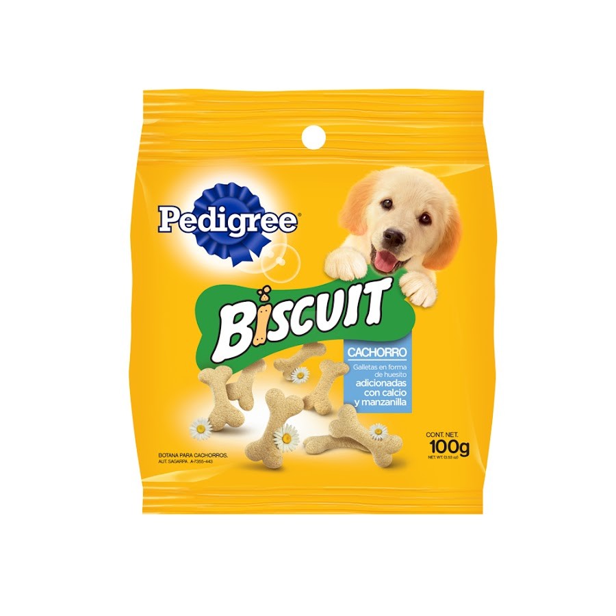Alimento para Perro Snack's Pedigree Puppy Mini Biscuit Paq 100G