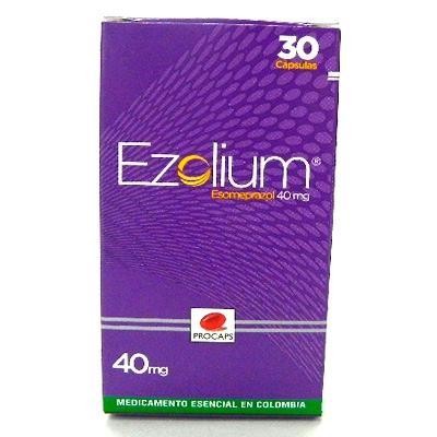 EZOLIUM 40MG CÁPSULAS CAJA X30CAP. PROCAPS ESOMEPRAZOL