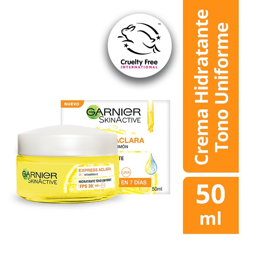Crema Facial Garnier SkinActive Express Aclara FPS30 x 50Ml