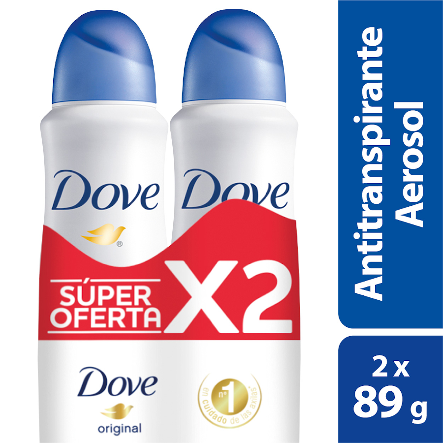OFERTA DESODORANTE DOVE ORIGINAL SÚPER OFERTA X2UND X178GR