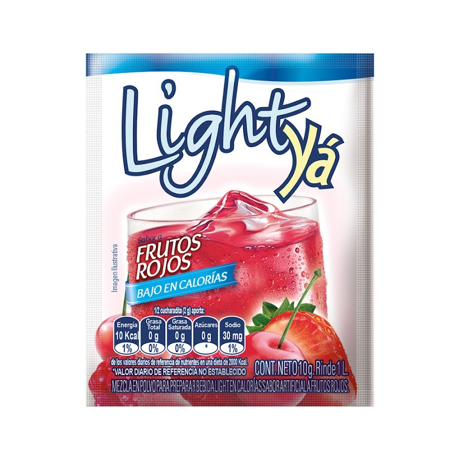REFRESCO LIGHTYA FRUTOS ROJOS  1L