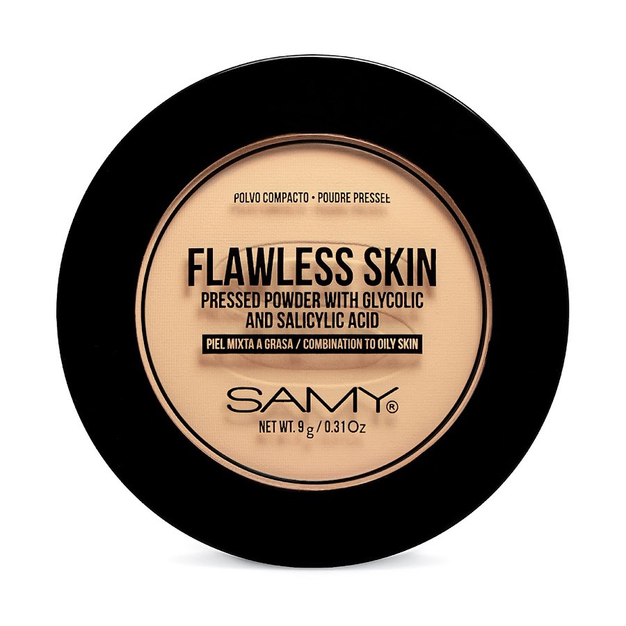 Polvo Samy Compacto Piel Mixta #02 Beige x 9gr