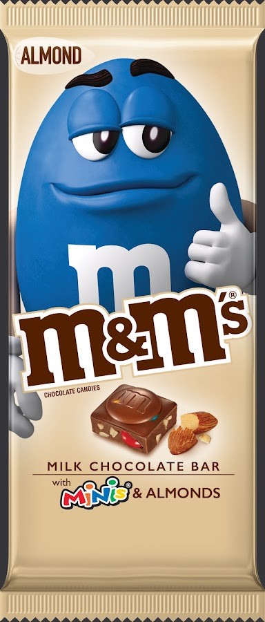 Tableta de Chocolate M&M's Almendra x 113.4Gr