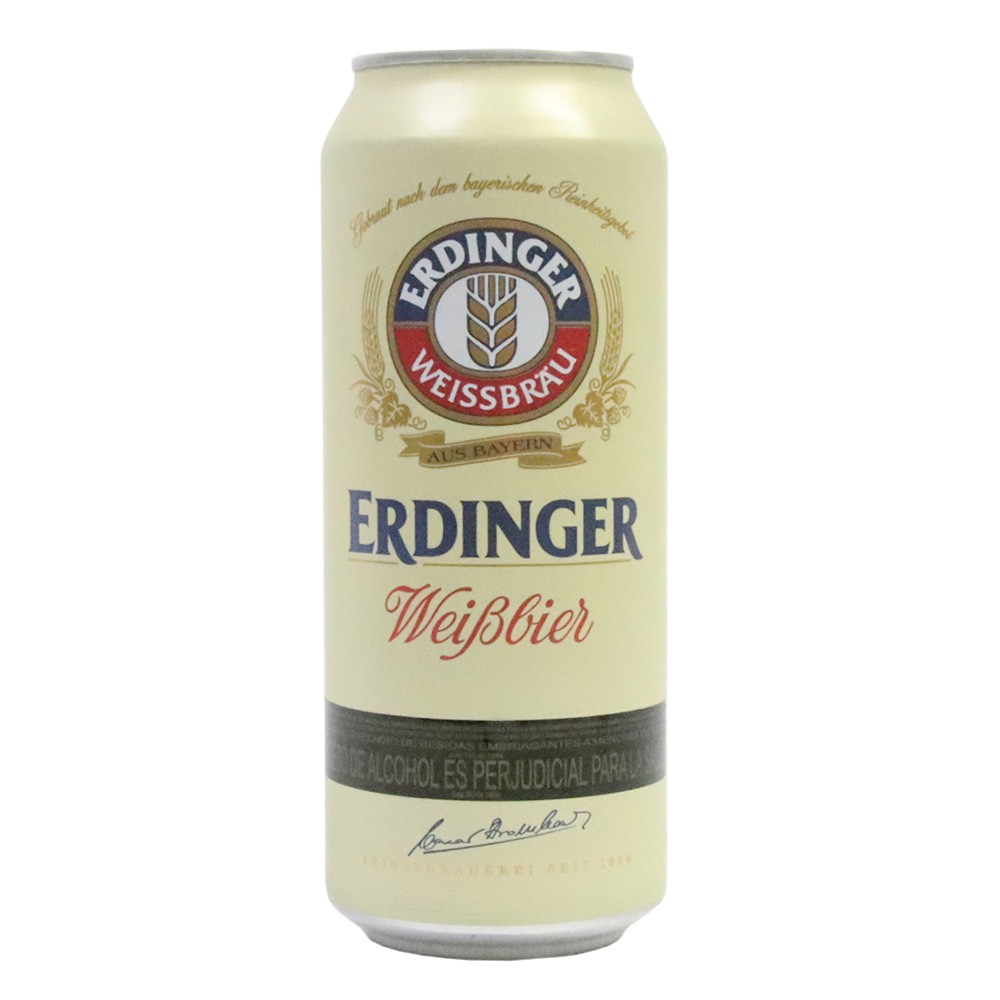CERVEZA ALEMA ERDINGER RUBIA LATA*500ML