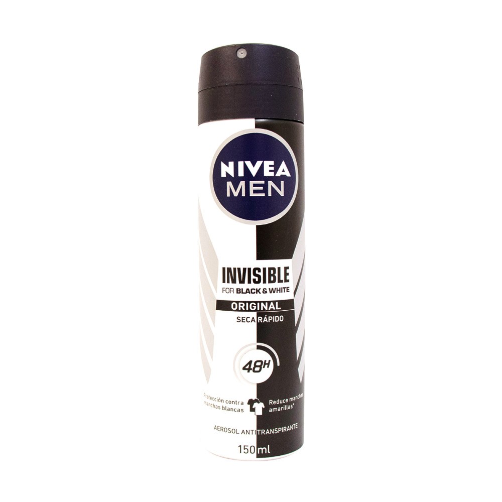 DEO SPRAY BLACK WHITE  NIVEA  x 150ML