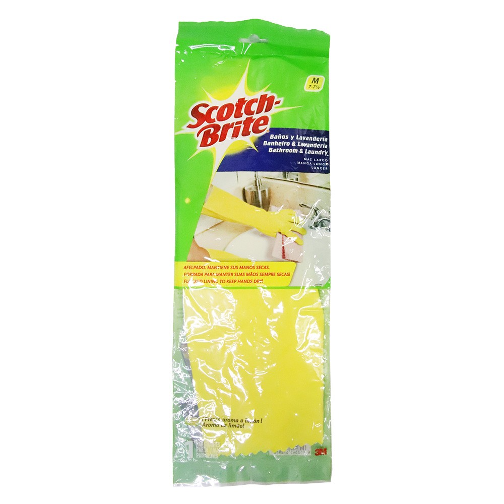 GUANTE SCOTCH BRITE BAÑOS TALLA M