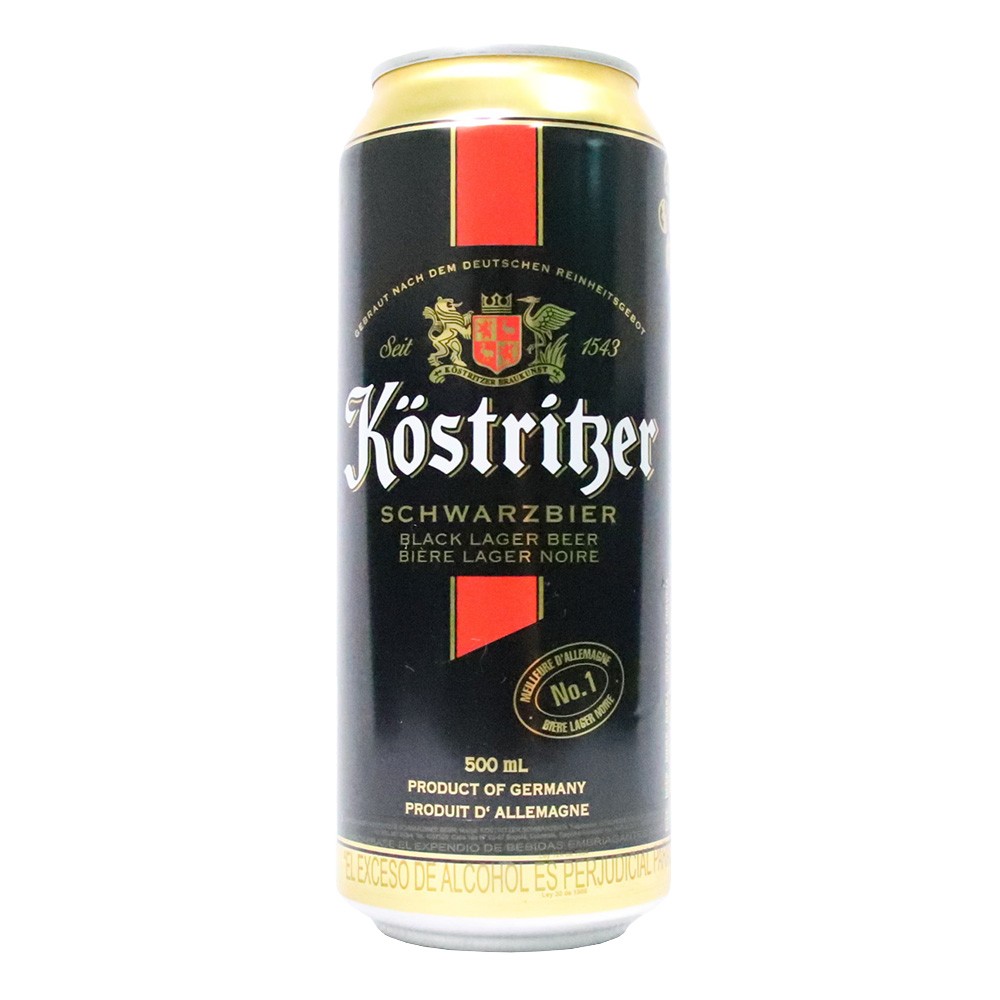 CERVEZA ALEMANA KOSTRITZER LATA*500 ML