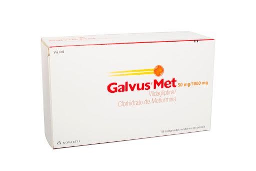 Galvus Met 50/1000Mg Com.Caj.x56Com. Novartis Vildagliptina Metformina