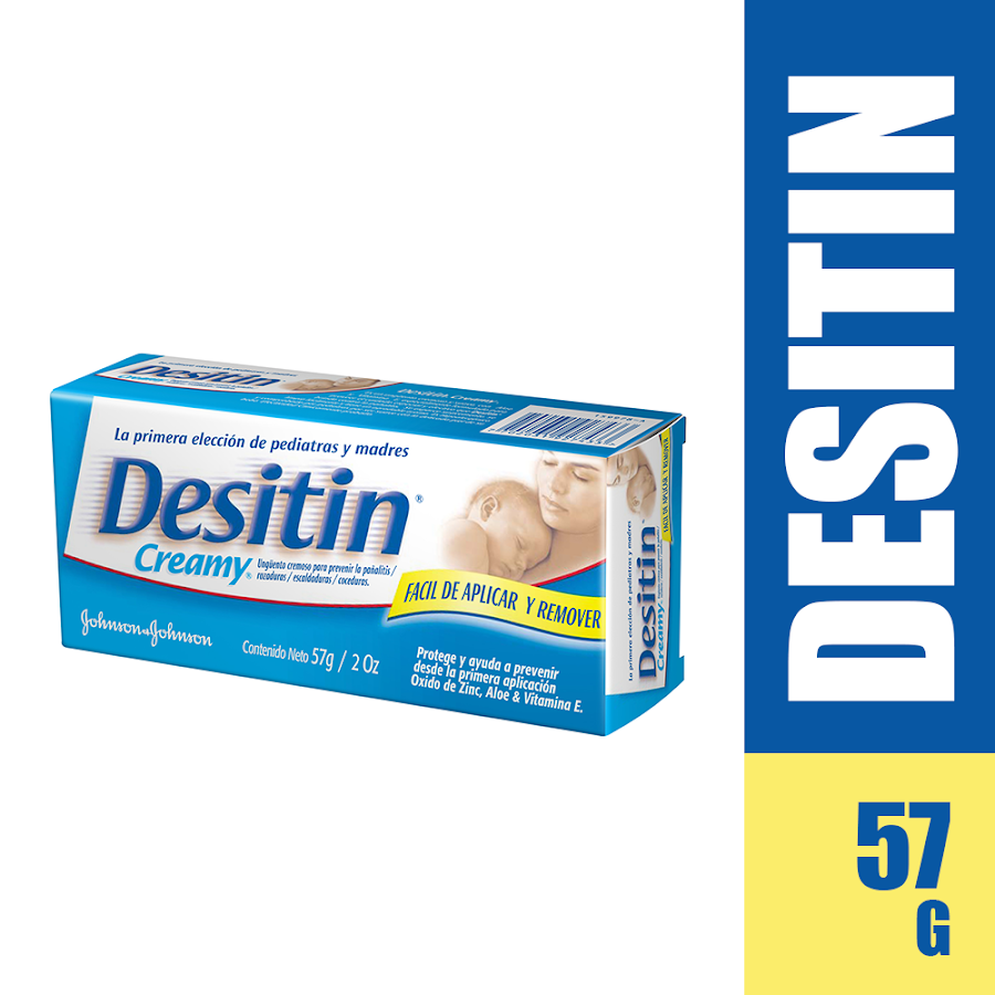 CREMA DESITIN ANTI PAÑALITIS CON ALOE VERA X57G