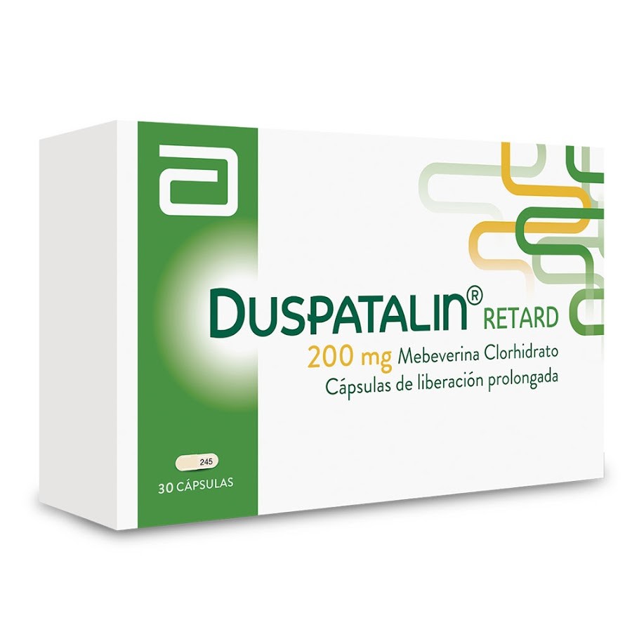 Duspatalin 200Mg Tableta Caja X30Tab. Quideca Mebeverina