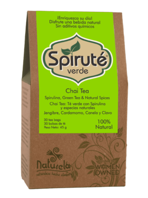 Té Naturela Spiruté Verde Chai Tea Caja X30Bol.