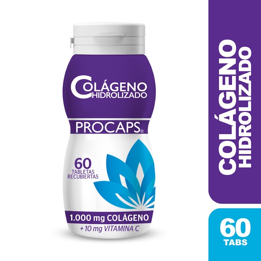 Colageno Hidrolizado Procaps 1000mg Frasco x 60 Tabletas