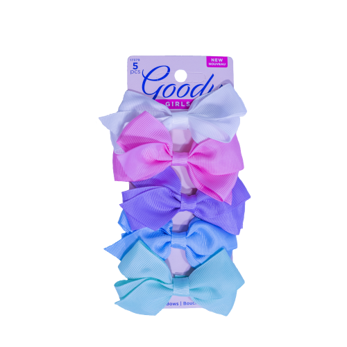 Hebillas Moño de Tela Goody x 5 Unidades