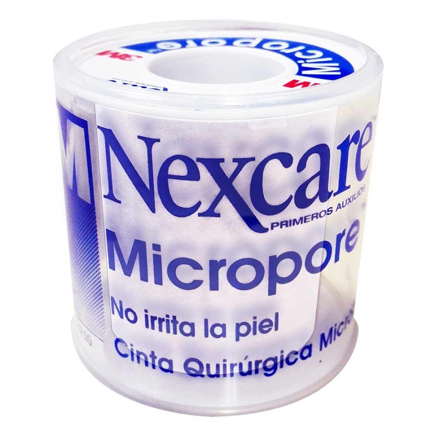 Micropore Blanco Nexcare 3M 48x5 Carrete x 1Und